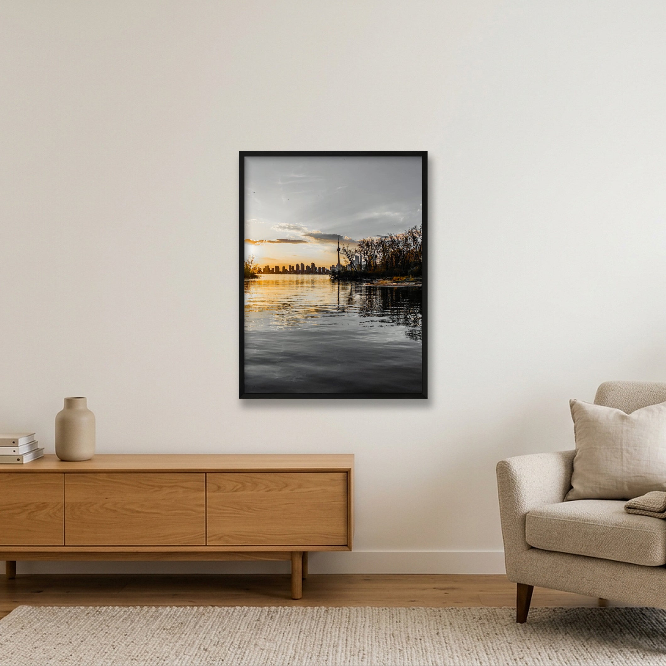Photosque 3 — 60×80cm, 24×31" Black Frame