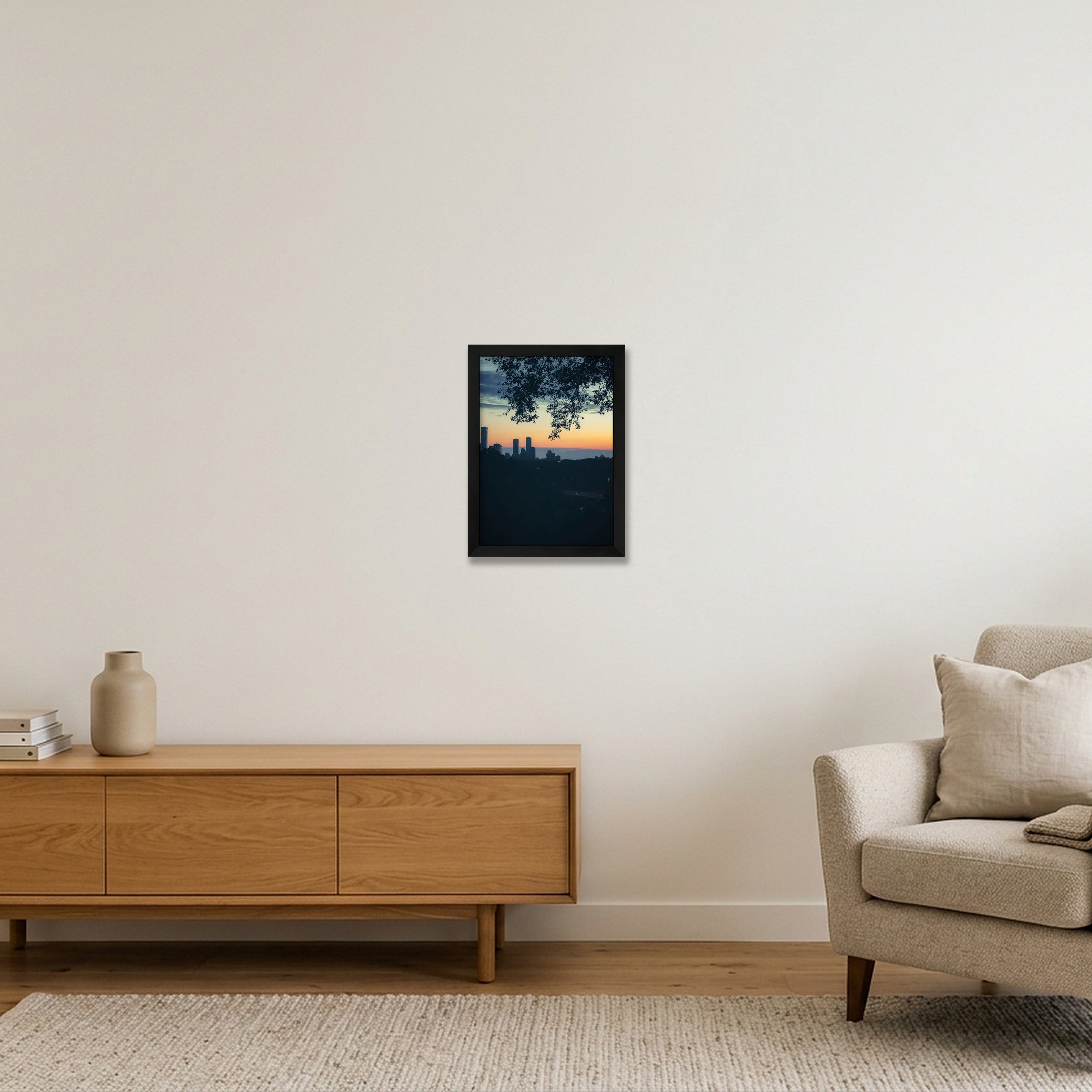 Photosque 9 — A4 (21×30cm, 8×12") Black Frame