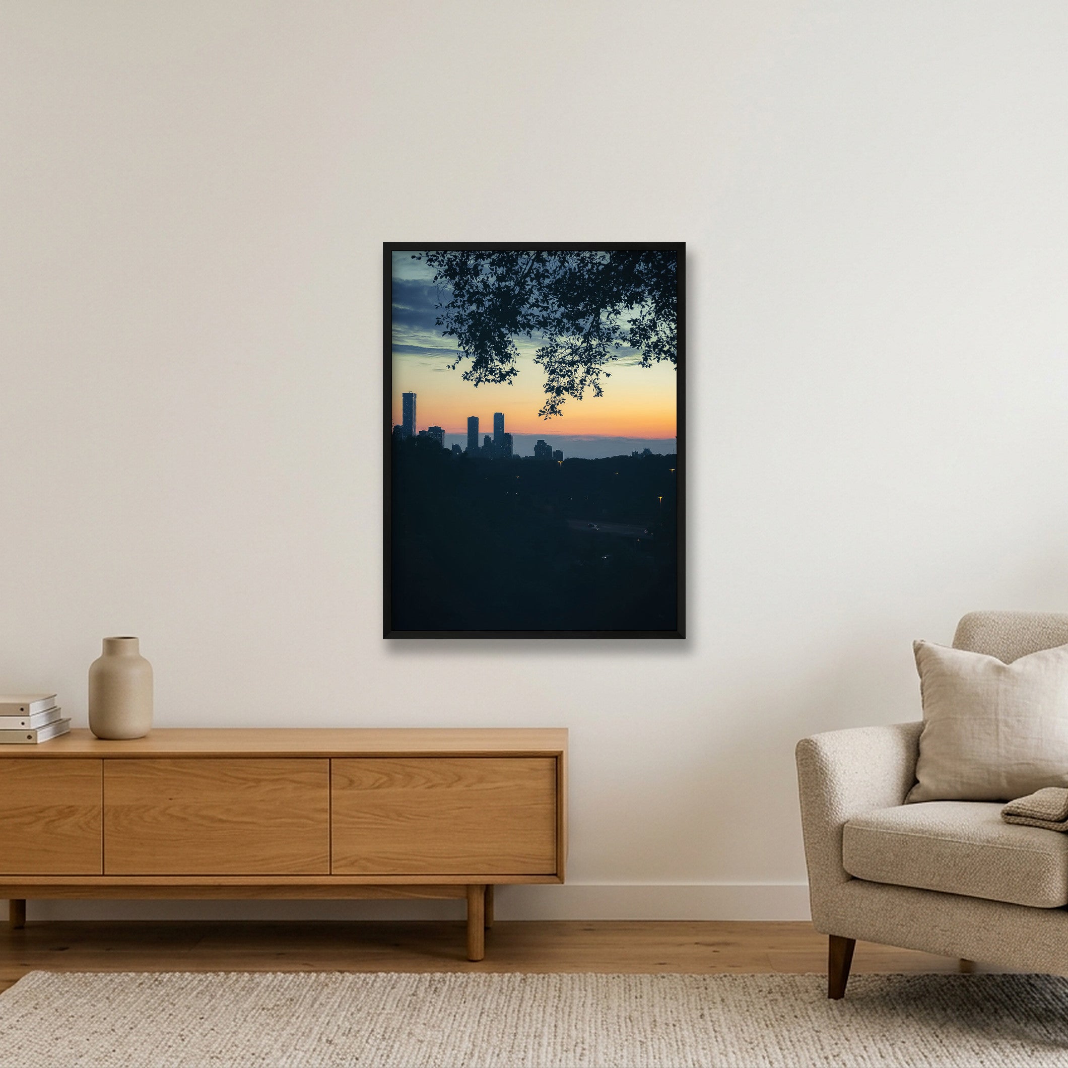 Photosque 9 — 60×80cm, 24×31" Black Frame